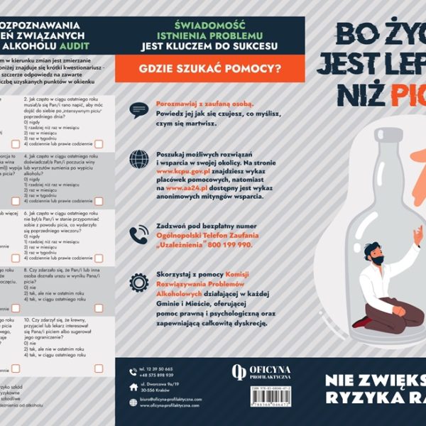 Broszura: Alkoholizm Dorośli