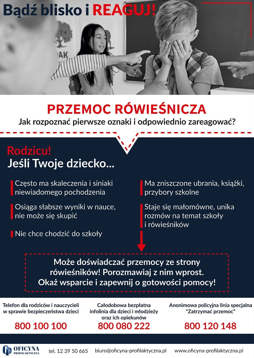 Plakat Przemoc R wie nicza Rodzice Materia y Profilaktyczne Sklep 